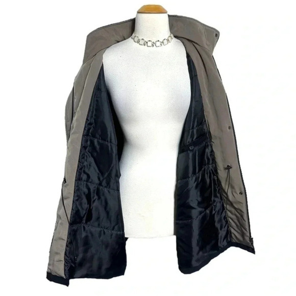 Forecaster of Boston 3X black +‎ tan trim utility style water resistant coat - Picture 7 of 12